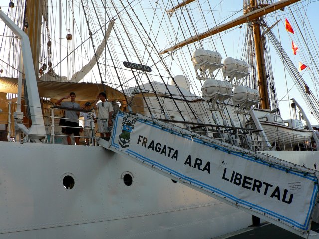67- De futurs equipiers pour la 'Libertad' 